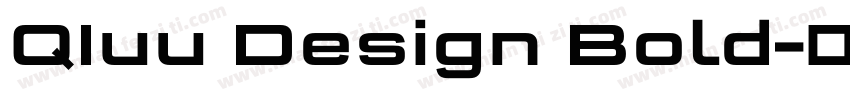 QIuu Design Bold字体转换
